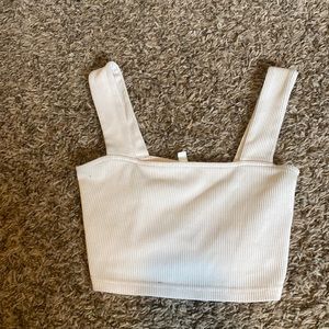 SUPER cute crop top, baby pink, and DIVIDED BRAND NAME